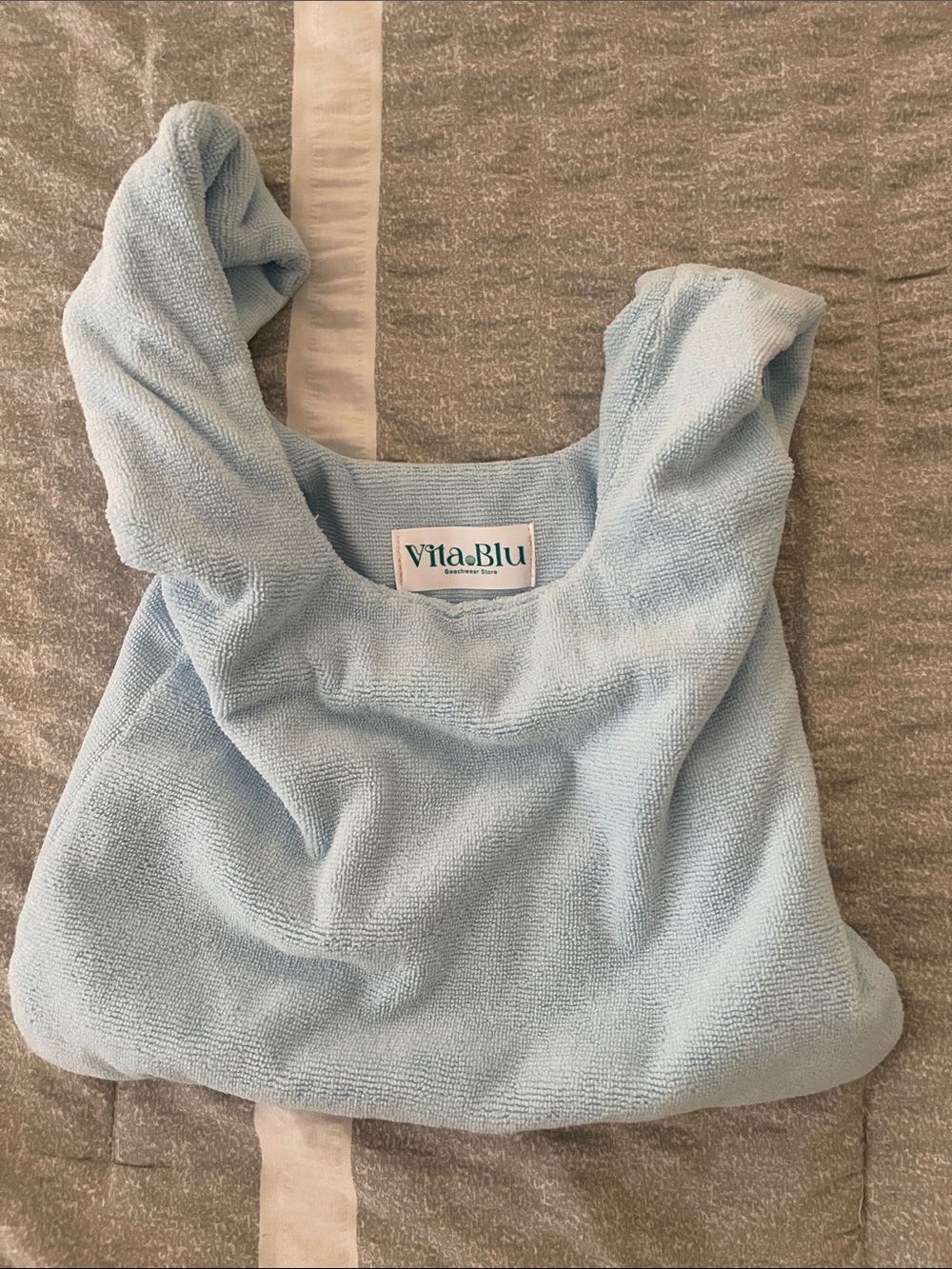 Light Blue   Vita Blu bag